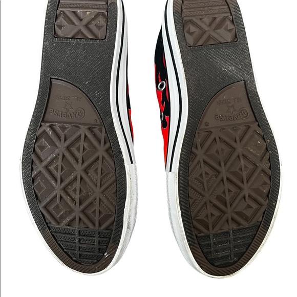 Converse Chuck Taylor All Star Flame Low Shoes Unisex GS Size 3 Women's Size 4.5 - Picture 9 of 9